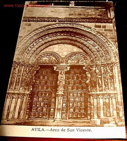 Postales: ANTIGUA POSTAL DE AVILA - ARCO DE SAN VICENTE