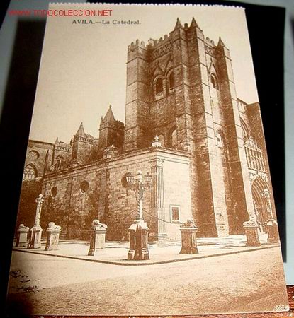 Postales: ANTIGUA POSTAL DE AVILA - LA CATEDRAL,