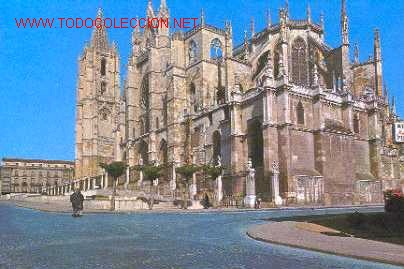 Postales: LEON - LA CATEDRAL (1967) - Foto 1