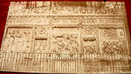 Postales: ANTIGUA POSTAL DE AVILA - LA CATEDRAL, ALTAR DE LOS REYES