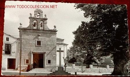 Postales: ANTIGUA  POSTAL DE LAS NAVAS DEL MARQUES (AVILA) . ERMITA DEL CRISTO DE GRACIA - GARCIA GARRABELLA