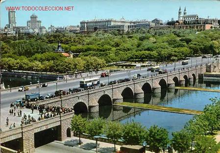 Postales: PUENTE DE Segovia sobre el rio Manzanares-Madrid-81.