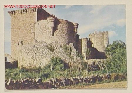 Postales: 23-CASTILLO DE ESPA&Ntilde;A-DE VILLAVICIOSA-AVILA.No circulada.