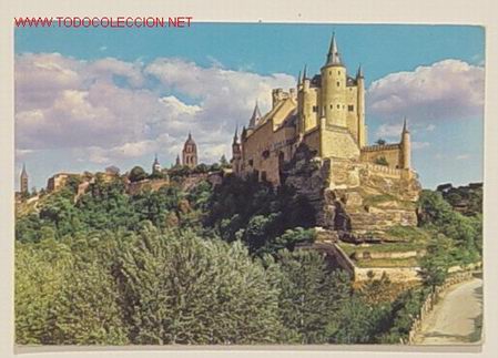 Postales: 39-SEGOVIA-EL ALCAZAR.No circulada.