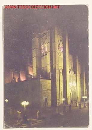 Postales: 2025 - AVILA - CATEDRAL DE NOCHE . No circulada .