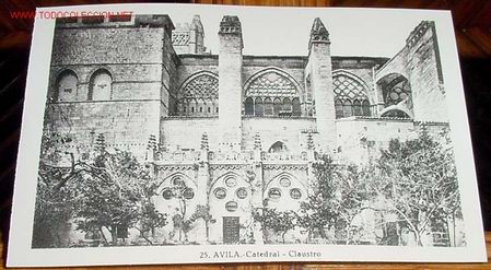 Postales: ANTIGUA POSTAL DE AVILA - CATEDRAL - ED. L. ROISIN