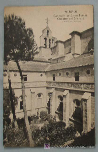 Postales: TARJETA POSTAL AVILA. Convento de Santo Tom&aacute;s.