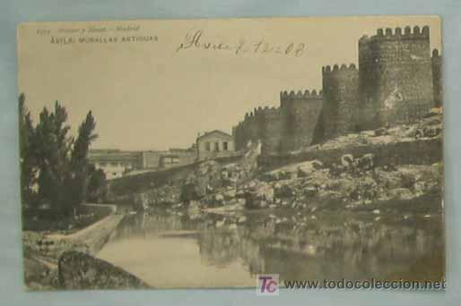 Postales: TARJETA POSTAL AVILA. Murallas antiguas. N&ordm; 1934.
