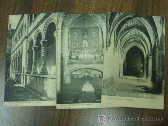 Postales: LOTE DE 3 POSTALES DE AVILA - Foto 1