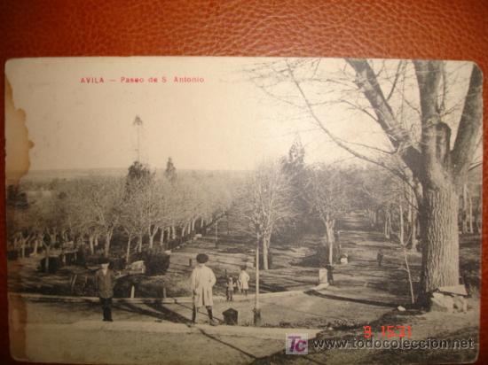 Postkarten: AVILA,PASEO DE SAN ANTONIO