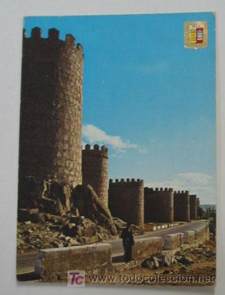 Postales: TARJETA POSTAL AVILA. Murallas. N&ordm; 40