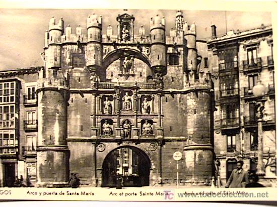 Postales: POSTAL DE BURGOS DE LOS 50 - Foto 1