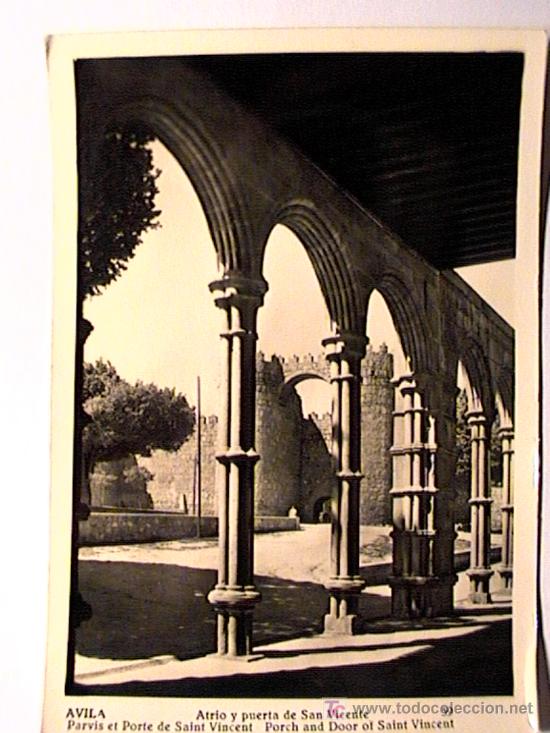 Postales: POSTAL DE AVILA DE LOS 50 - Foto 1