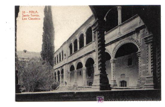 Postales: Avila - Santo Tom&aacute;s. Los Claustros