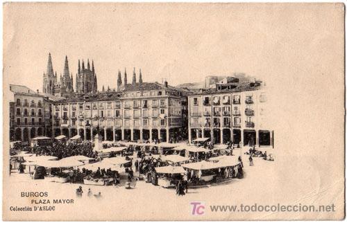 Postales: BURGOS. PLAZA MAYOR - Foto 1