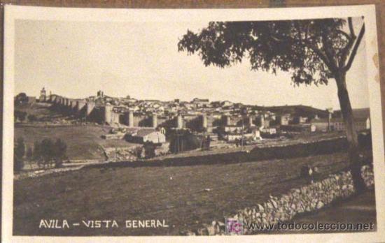 Postales: Avila. Vista general. Acabado fotogr&aacute;fico.