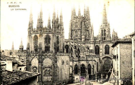 Postales: BURGOS : LA CATEDRAL - Foto 1