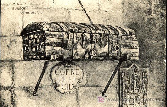 Postales: BURGOS : COFRE DEL CID - Foto 1