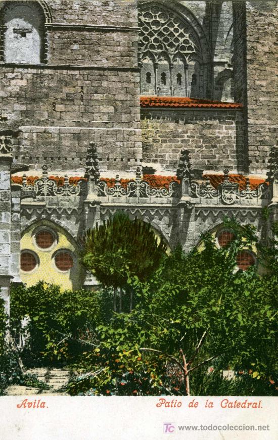 Postales: AVILA.-  Patio de la Catedral - Foto 1