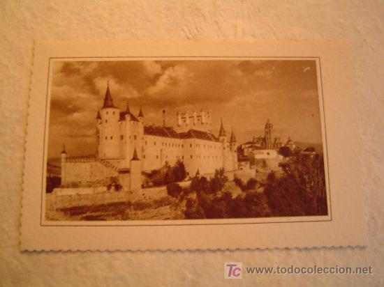 Postales: Postal de Segovia-15 El Alcazar y la Catedral.