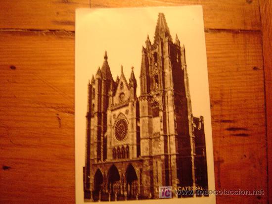 Postales: Postal de Leon -La Catedral