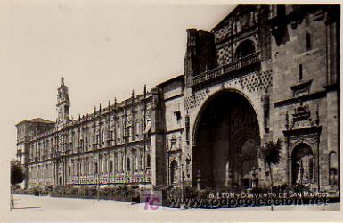 Postales: LE&Oacute;N. CONVENTO DE SAN MARCOS. - Foto 1