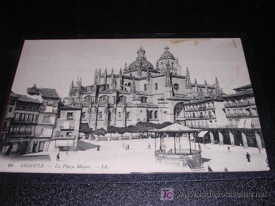 Postales: 10 SEGOVIA, LA PLAZA MAYOR - Foto 1
