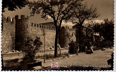 Postales: &Aacute;VILA. JARDINES DEL PASEO DEL RASTRO. - Foto 1