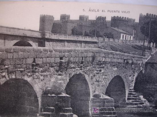 Postkarten: AVILA, EL PUENTE VIEJO