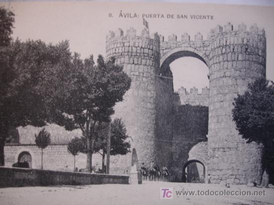 Postkarten: AVILA, LA PUERTA DE SAN VICENTE