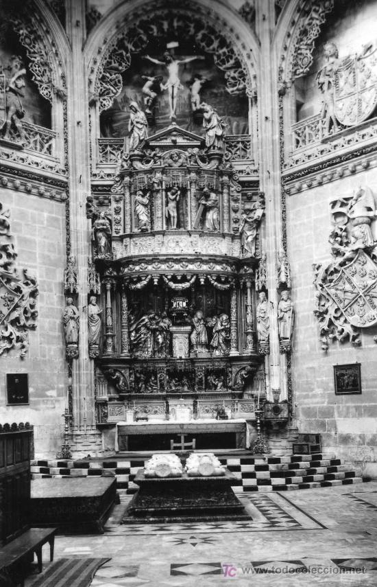 Postales: BURGOS. CATEDRAL. CAPILLA  DEL CONDESTABLE. - Foto 1