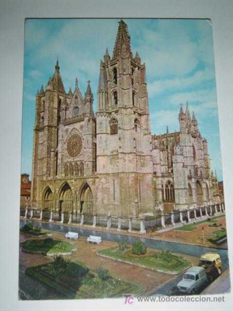 Postales: POSTAL LEON  CATREDAL