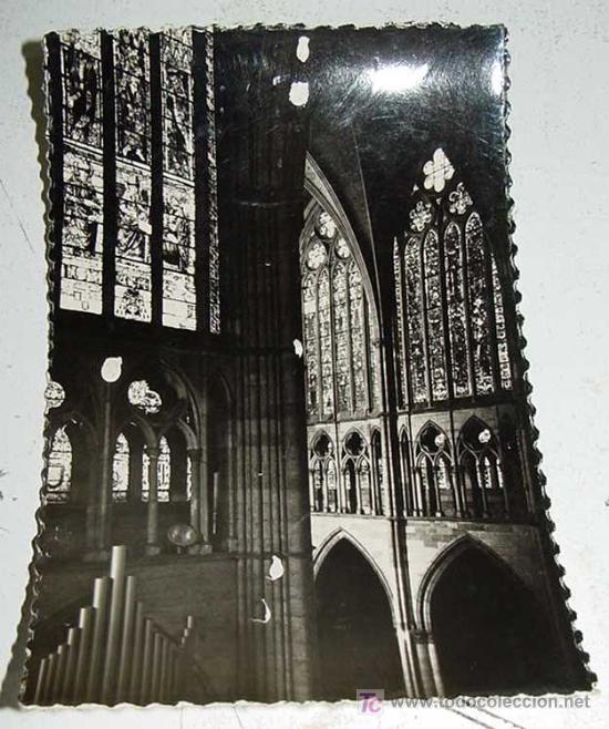 Postales: ANTIGUA FOTO POSTAL DE LEON - CATEDRAL - ED. ARTIGOT - SIN CIRCULAR