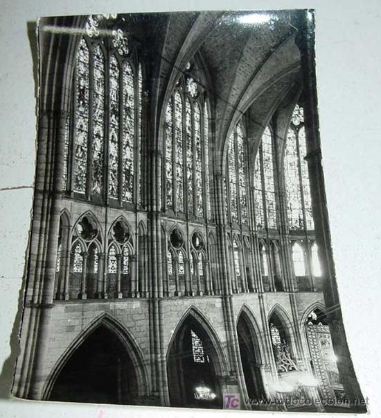 Postales: ANTIGUA FOTO POSTAL DE LEON - CATEDRAL - ED. ARTIGOT - SIN CIRCULAR