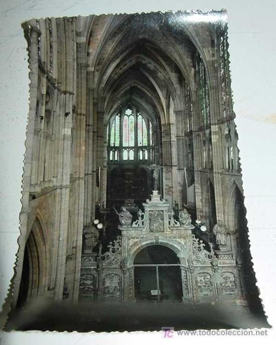 Postales: ANTIGUA FOTO POSTAL DE LEON - CATEDRAL - ED. ARTIGOT - SIN CIRCULAR