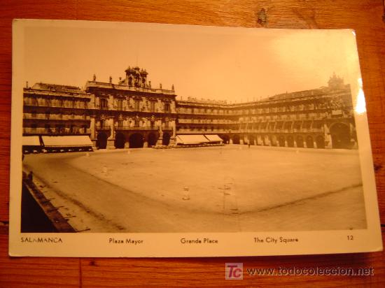 Postales: Postal de Salamanca-12 Plaza Mayor