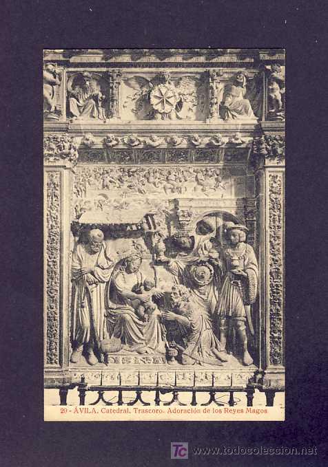Postales: Postal de AVILA: La Catedral, Transcoro (Thomas num.29) - Foto 1