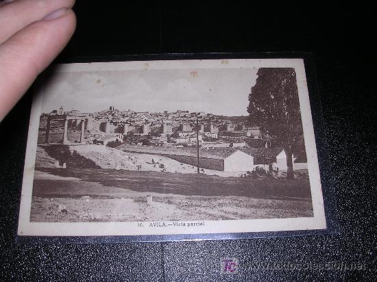 Postales: 10 AVILA, VISTA PARCIAL