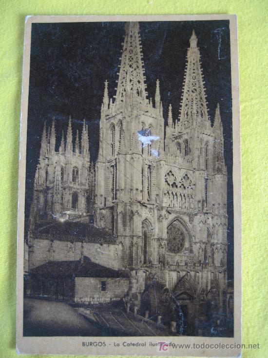 Postales: BURGOS   LA CATEDRAL - Foto 1