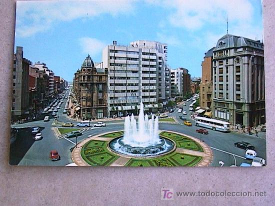 Postales: LEON , PLAZA DE SANTO DOMINGO 1966-67