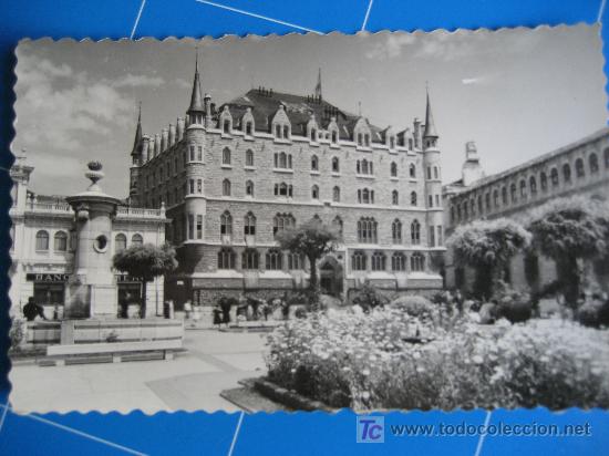Postales: Leon. N&ordm; 6 Edificio de la Caja de Ahorros y Monte de Piedad. Ed. Lujo - Foto 1