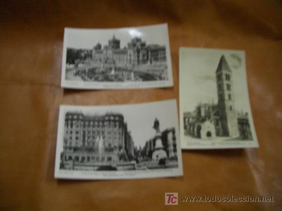 Postales: VALLADOLID LOTE 3 POSTALES - Foto 1