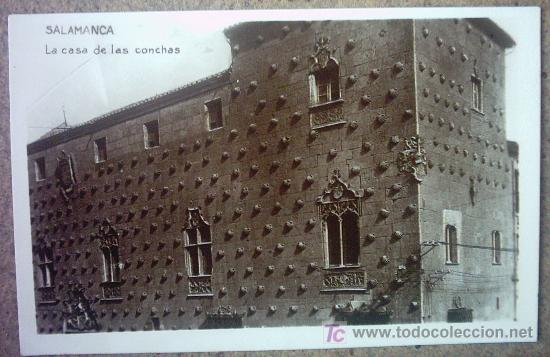 Postales: SALAMANCA - LA CASA DE LAS CONCHAS - Foto 1