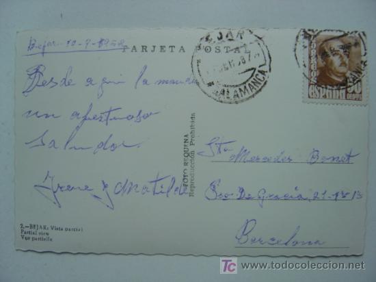 Postales: BEJAR (SALAMANCA) - Foto 2