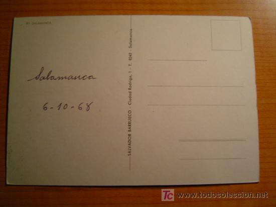 Postales: POSTAL SALAMANCA - Foto 2