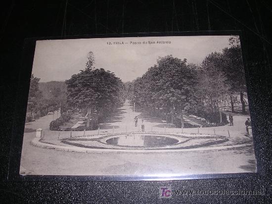 Postales: 13 AVILA, PASEO DE SAN ANTONIO