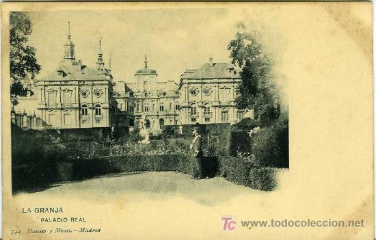 Postales: POSTAL SEGOVIA PALACIO REAL DE LA GRANJA - Foto 1