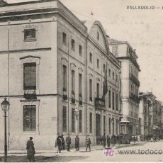 Postales: VALLADOLID POSTAL ORIGINAL ANTIGUA BANCO DE ESPAÑA Y CALLE DUQUE DE LA VICTORIA . Lote 20912188