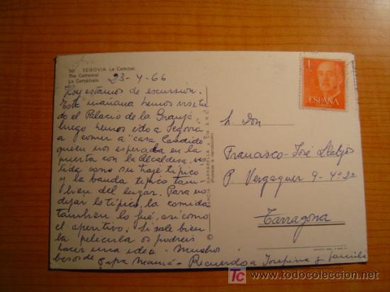 Postales: POSTAL SEGOVIA. LA CATEDRAL - Foto 2