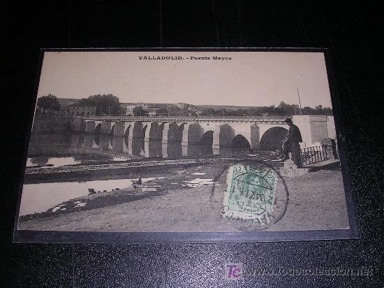 Postales: VALLADOLID, PUENTE MAYOR - Foto 1